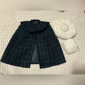 American Girl Doll Samantha Winter Cape Set